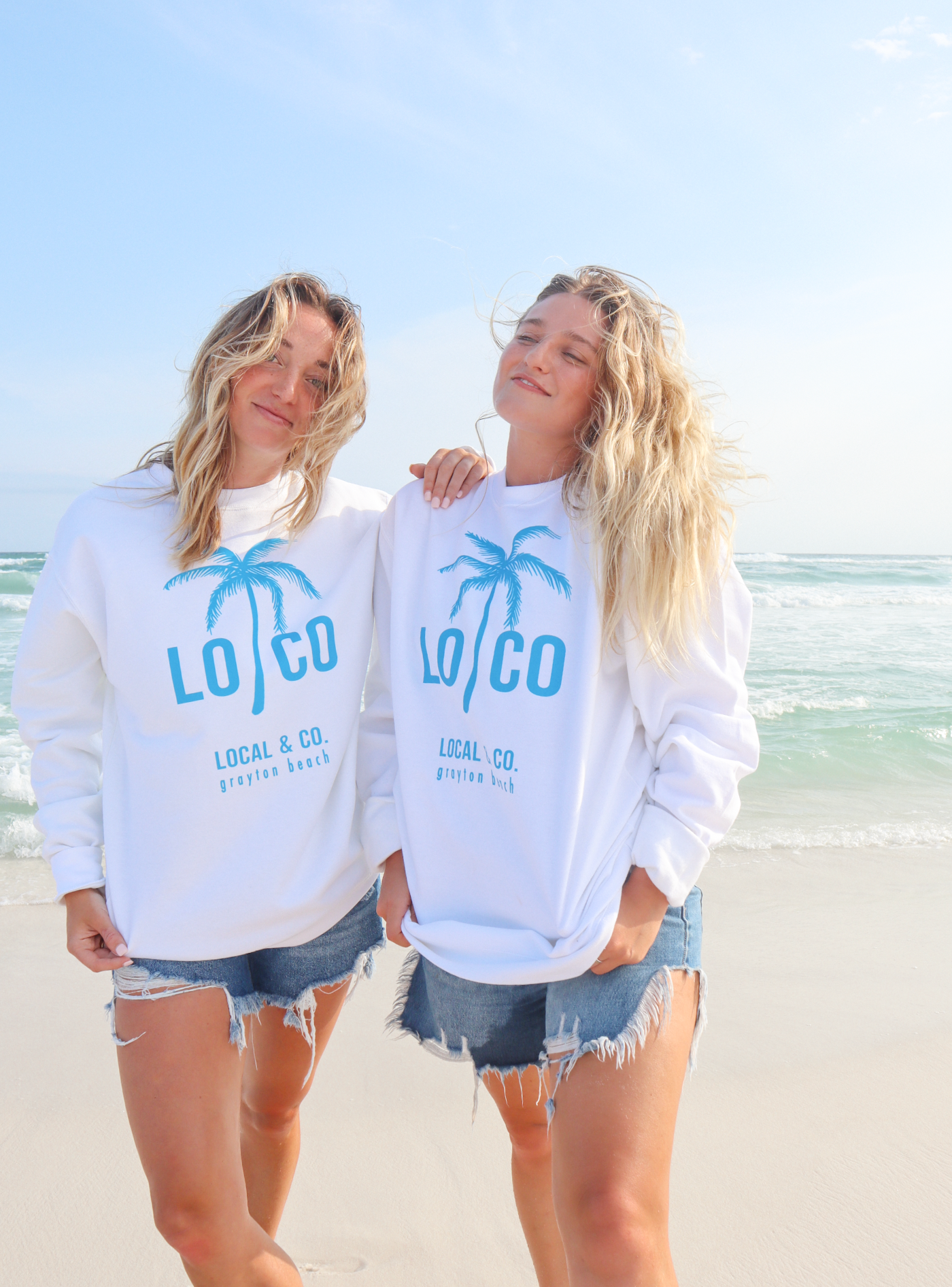 Loco Logo Sweatshirt (White)