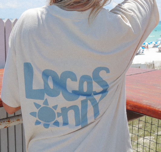 Locos Only Tee Natural