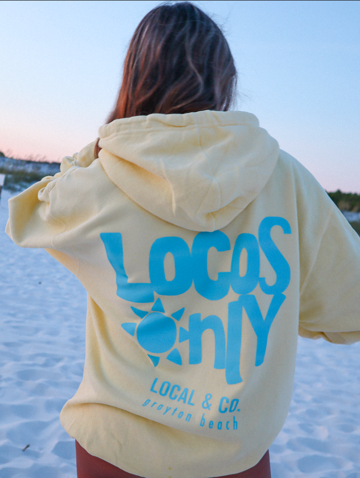 Locos Only Hoodie Yellow